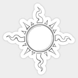 Sun of Light Sticker